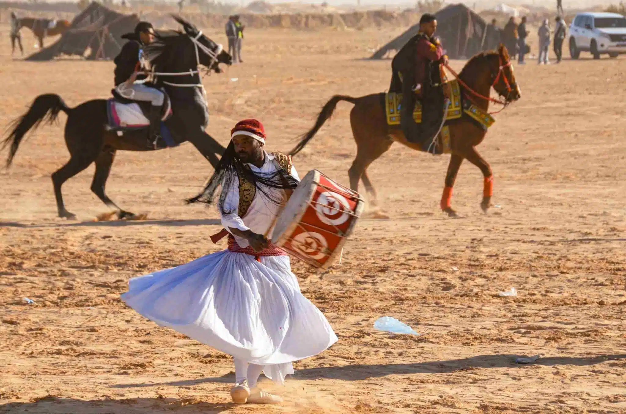 Performance during the festival