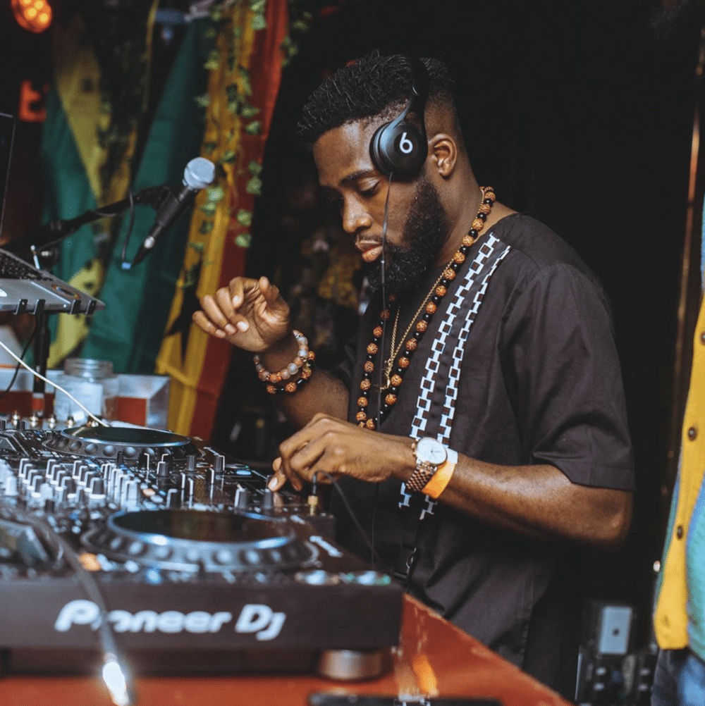 DJ at Afrochella