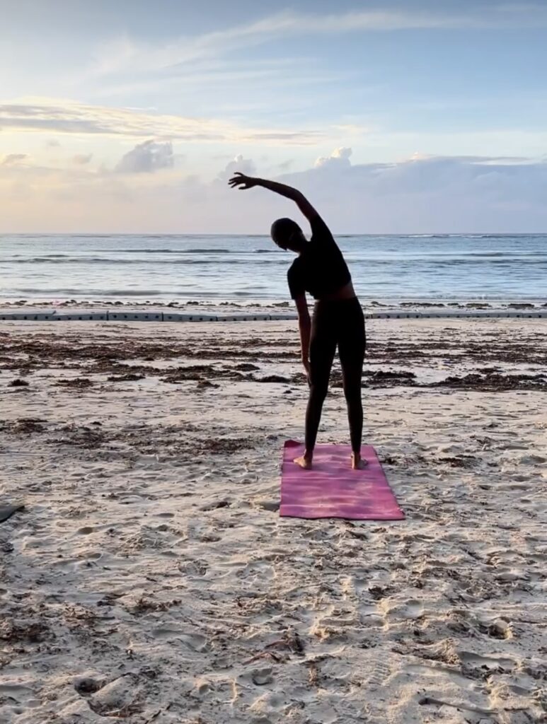 Explore with Eve - Beach Yoga