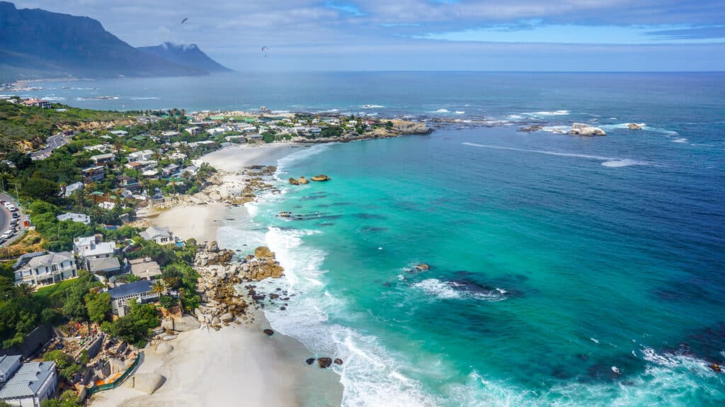Incredible view of the Camps Bay Beach