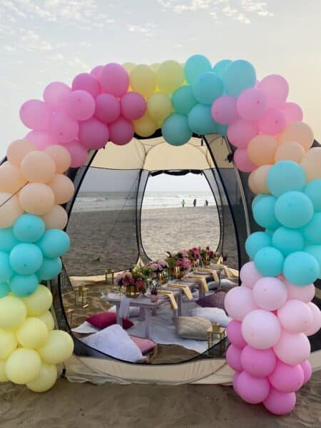 Sit in Style: Luxurious Pop-Up Tent