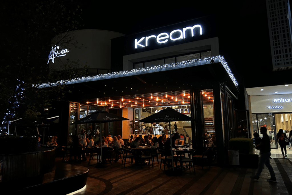 Kream Restaurant Mall of Africa