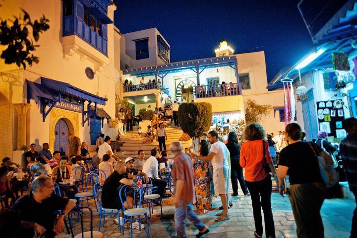 Nightlife in Sidi Bou Said 1