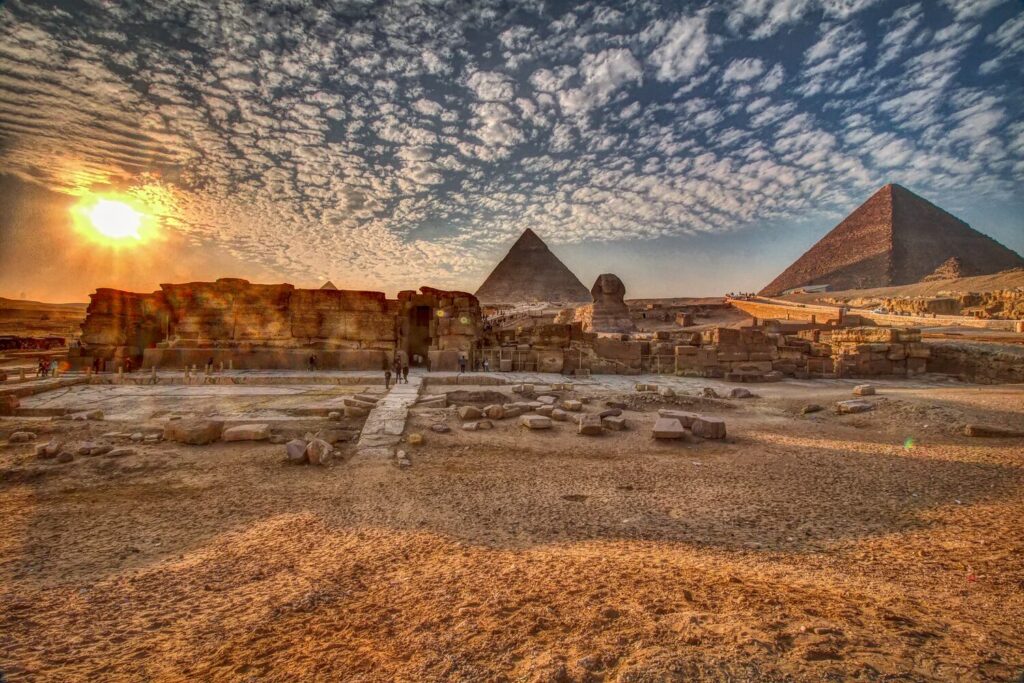 sunrise in luxor egypt